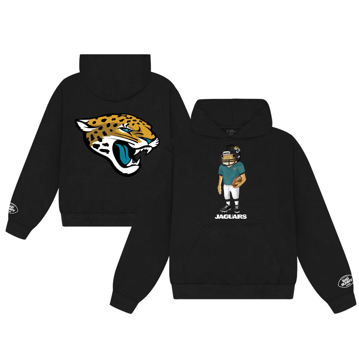 Men 2026 NFL Jacksonville Jaguars hoodie black 0011->jacksonville jaguars->NFL Jersey